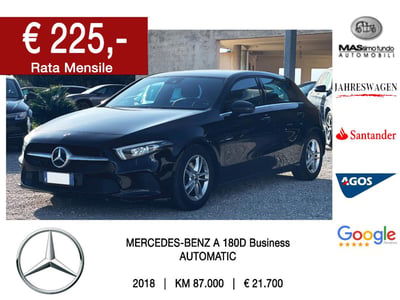 Mercedes-Benz Classe A 180 d Automatic Business usata