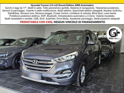 Hyundai Tucson 2.0 CRDi 4WD Sound Edition usata