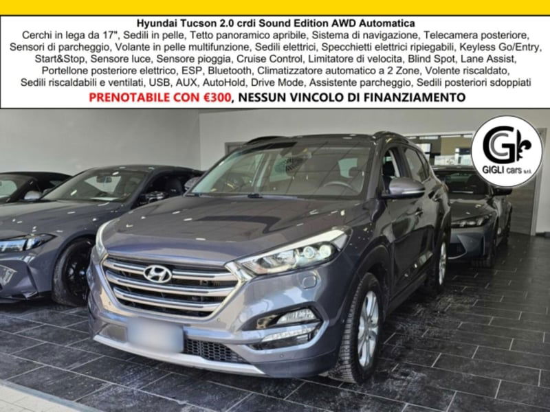 Hyundai Tucson 2.0 CRDi 4WD Sound Edition