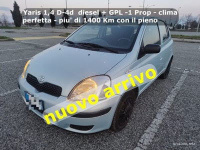 Toyota Yaris D-4D cat 5 porte Blue usata