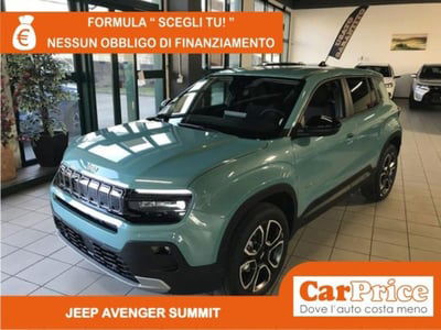 Jeep Avenger 1.2 turbo Summit fwd 100cv nuova