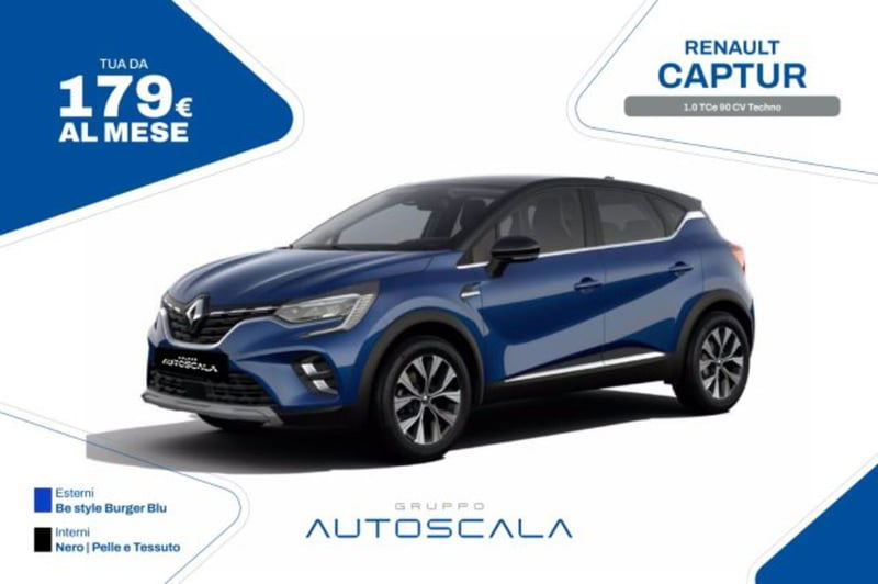 Renault Captur 1.0 tce Techno 90cv