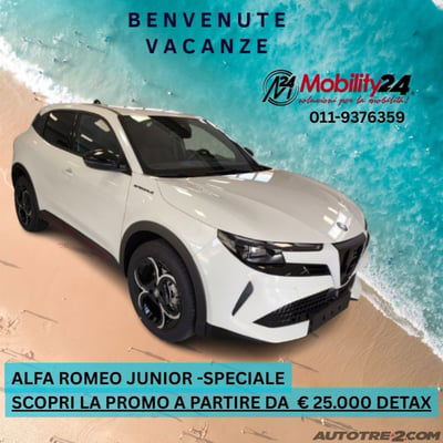 Alfa Romeo Junior elettrica Speciale 156cv nuova