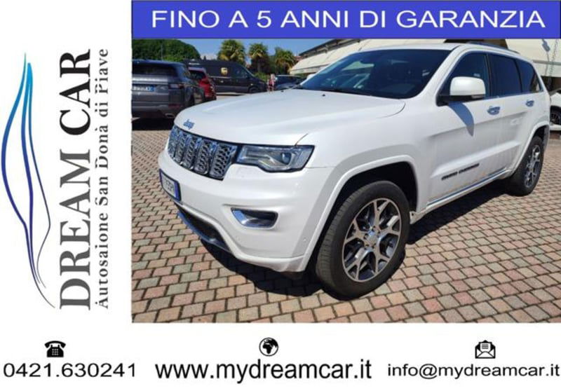 Jeep Grand Cherokee 3.0 V6 CRD 250 CV Multijet II Overland