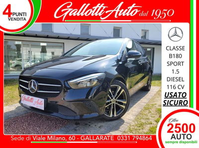 Mercedes-Benz Classe B 180 d Automatic Sport Plus usata