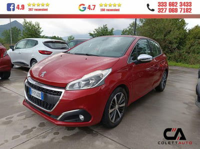 Peugeot 208 75 5 porte Black Line usata