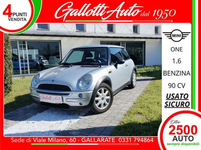MINI Mini 1.6 16V One usata