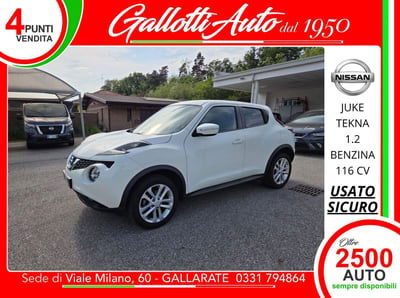 Nissan Juke 1.2 DIG-T 115 Start&Stop Tekna usata