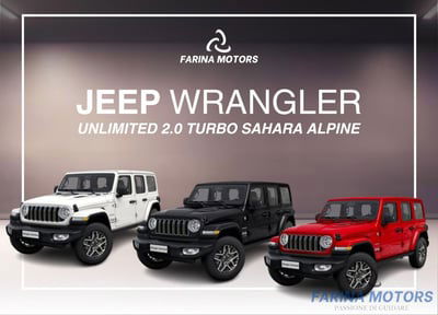 Jeep Wrangler Unlimited 2.0 Turbo Sahara nuova