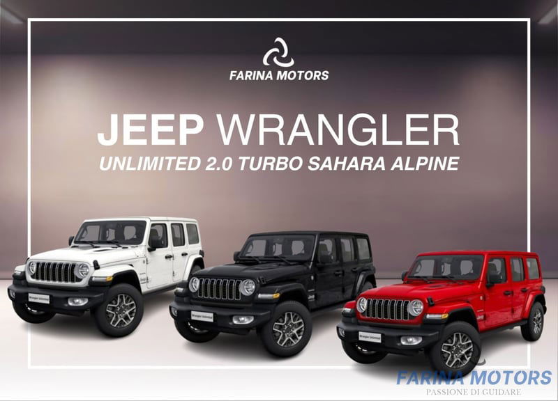 Jeep Wrangler Unlimited 2.0 Turbo Sahara
