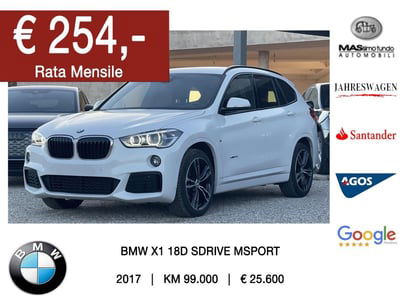 BMW X1 sdrive18d MSport auto usata