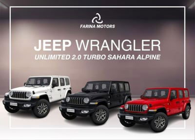 Jeep Wrangler Unlimited 2.0 Turbo Sahara nuova