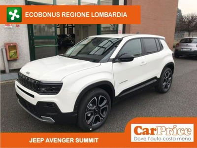 Jeep Avenger 1.2 turbo Summit fwd 100cv nuova