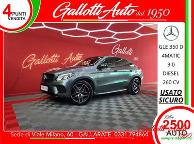Mercedes-Benz GLE Coupé 350 d 4Matic Coupé Sport usata