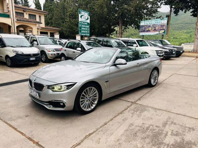 BMW Serie 4 Cabrio 420d  Luxury usata
