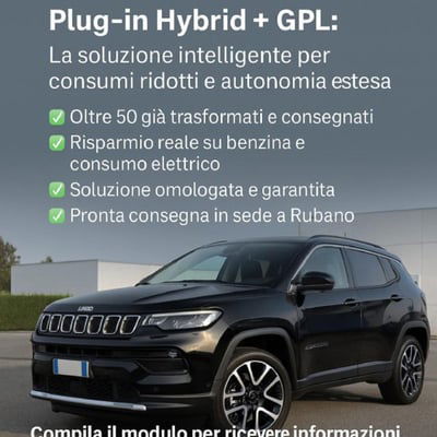 Jeep Compass 1.3 T4 190CV PHEV AT6 4xe Business Plus usata