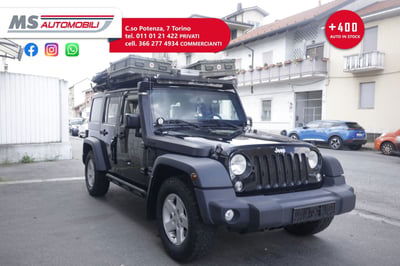 Jeep Wrangler 2.8 CRD DPF Sahara Auto usata