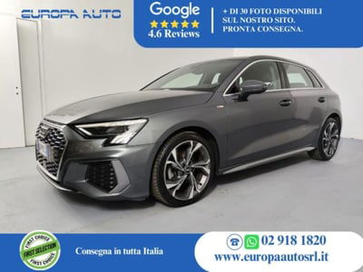 Audi A3 Sportback 30 TDI S tronic S line edition usata