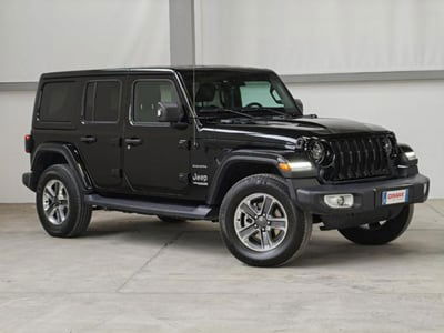 Jeep Wrangler Unlimited 2.2 Mjt II Sahara usata