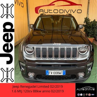 Jeep Renegade 1.6 Mjt 120 CV Limited usata