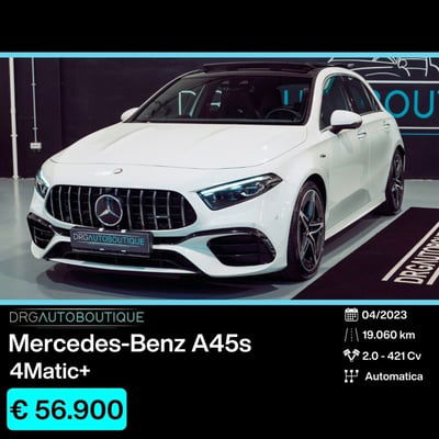 Mercedes-Benz Classe A 45S AMG 4Matic+ usata