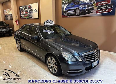 Mercedes-Benz Classe E 350 CDI BlueEFFICIENCY 4M. Avantgarde usata