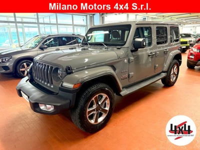 Jeep Wrangler Unlimited 2.2 Mjt II Sahara usata