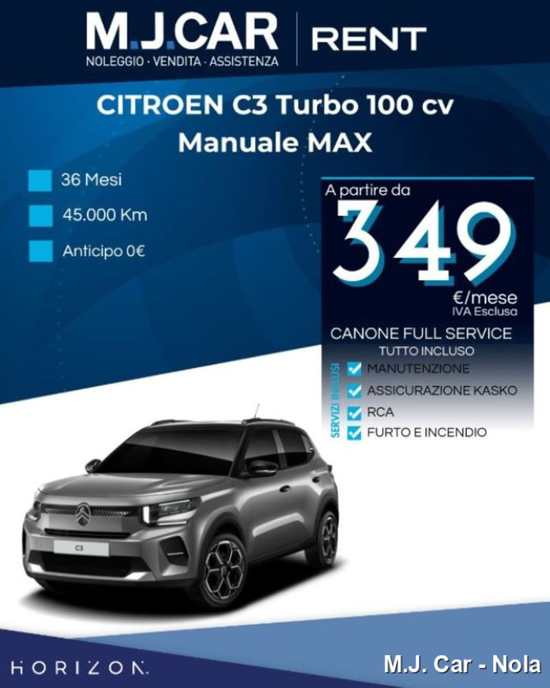 Citroen C3 1.2 puretech turbo Max 100cv s&s
