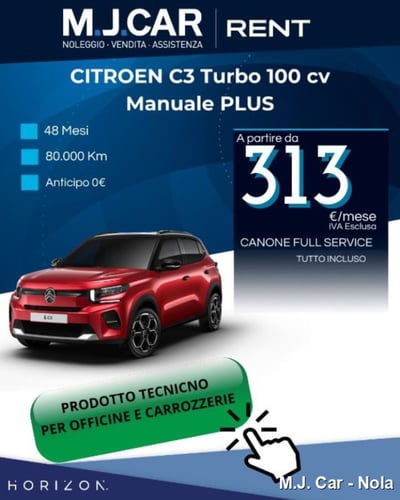 Citroen C3 Aircross 1.2 puretech turbo Plus 100cv
