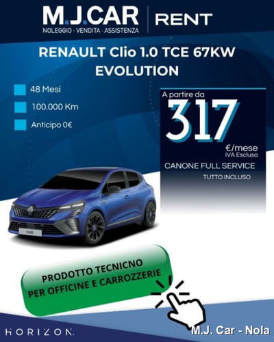 Renault Clio TCe 90 CV 5 porte Business nuova