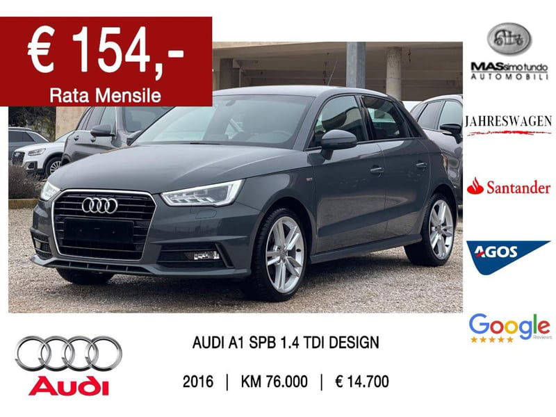 Audi A1 Sportback 1.4 TDI Design