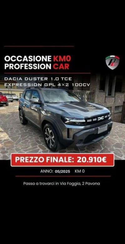 Dacia Duster 1.0 TCe GPL 4x2 Expression nuova