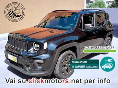 Jeep Renegade 1.3 T4 190CV PHEV 4xe AT6 80th Anniversary usata