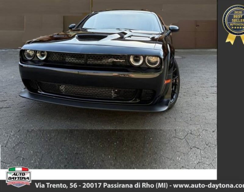 Dodge Challenger 6.4 V8 Scat Pack Widebody Hemi Orange 485cv at8