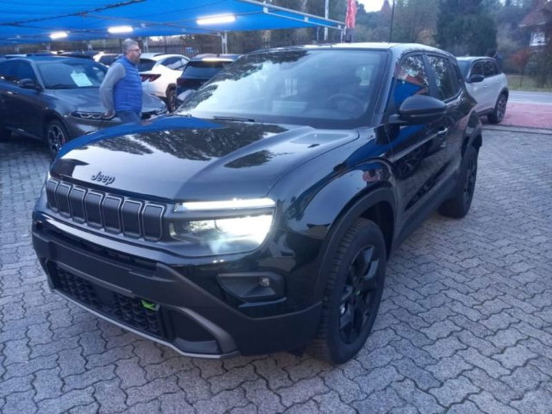 Jeep Avenger 1.2 turbo e-hybrid mhev Overland 4xe 145cv edct6