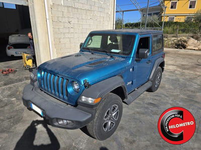 Jeep Wrangler Unlimited 2.2 Mjt II Sahara usata