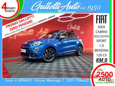 Fiat 500X 1.0 T3 120 CV Sport Dolcevita nuova