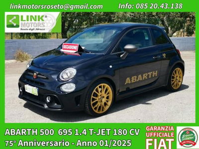 Abarth 695 1.4 t-jet 75° Anniversario 180cv usata