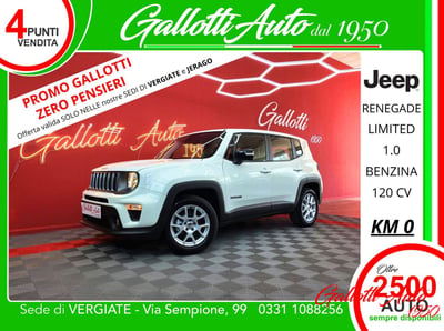 Jeep Renegade 1.0 T3 Limited nuova