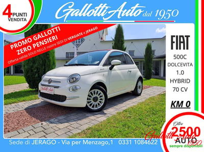 Fiat 500C Cabrio 1.0 Hybrid Connect nuova