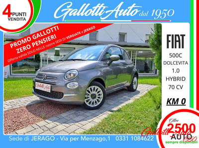 Fiat 500C Cabrio 1.0 Hybrid Red nuova