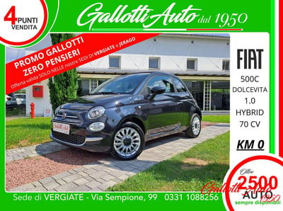 Fiat 500C Cabrio 1.0 Hybrid Connect nuova