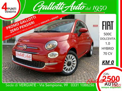 Fiat 500C Cabrio 1.0 Hybrid Red nuova