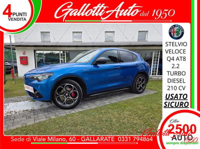 Alfa Romeo Stelvio Stelvio 2.2 Turbodiesel 210 CV AT8 Q4 GT Junior usata