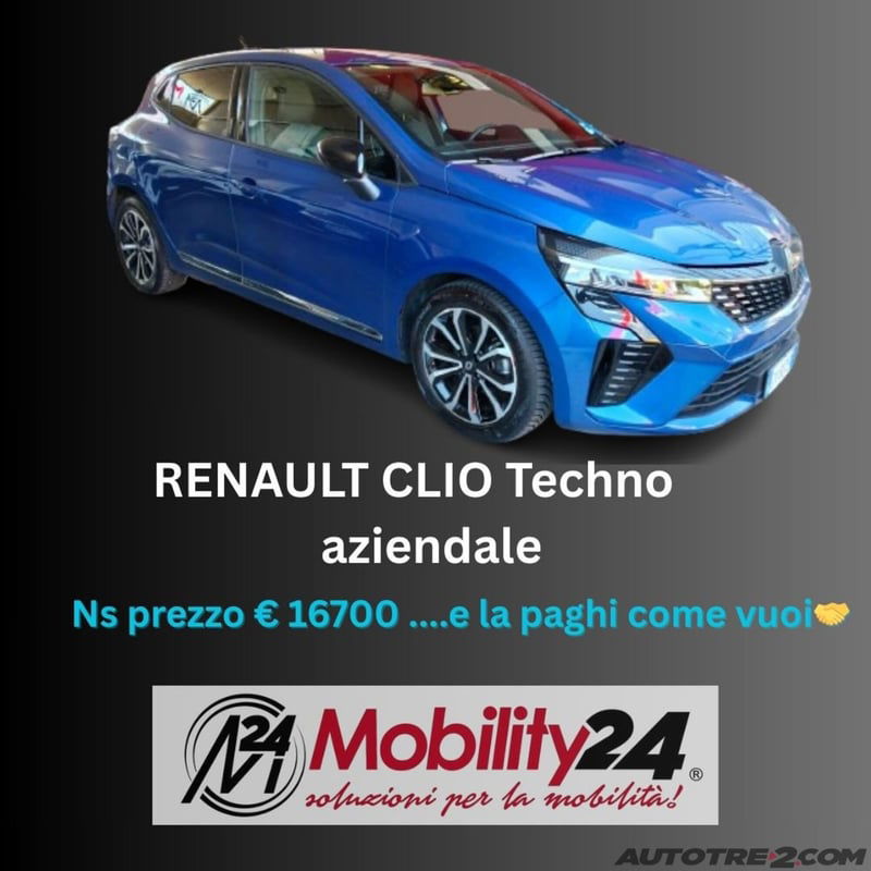 Renault Clio TCe 90 CV 5 porte Techno