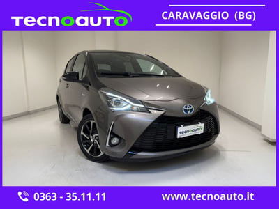 Toyota Yaris 1.5 Hybrid 5 porte Lounge Blue usata