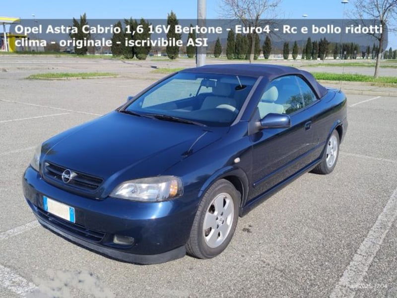 Opel Astra Cabrio 1.6i 16V twin port cat