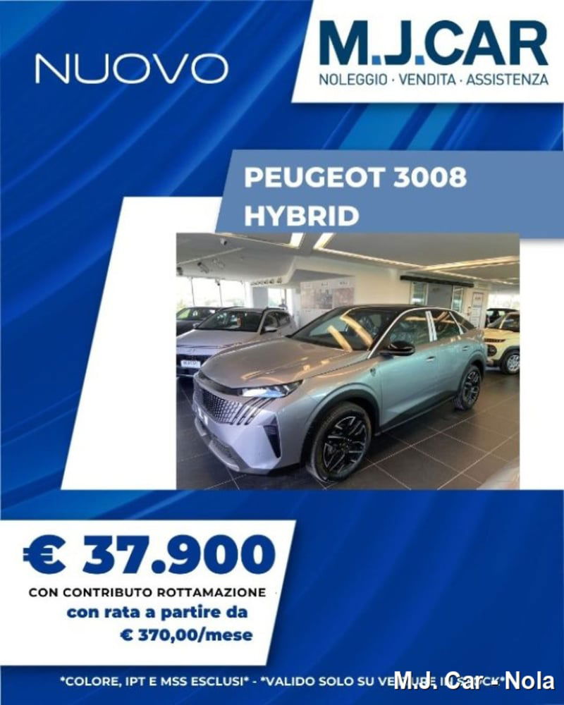 Peugeot 3008 1.2 hybrid Allure 145cv e-dcs6