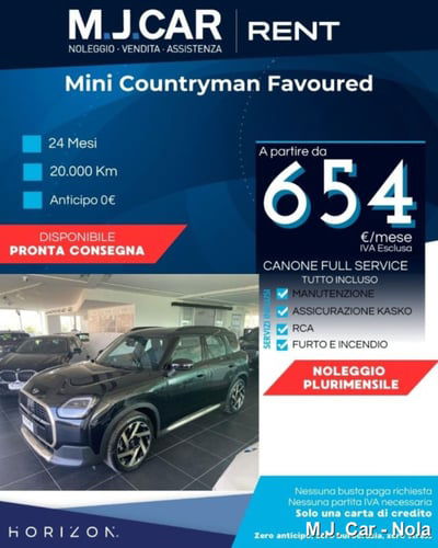 MINI Mini Countryman 2.0 Cooper D Essential Countryman nuova