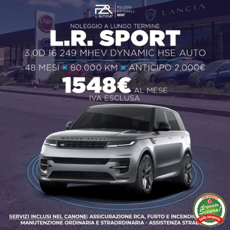 Land Rover Range Rover Sport 3.0D l6 249 CV HSE Dynamic Stealth